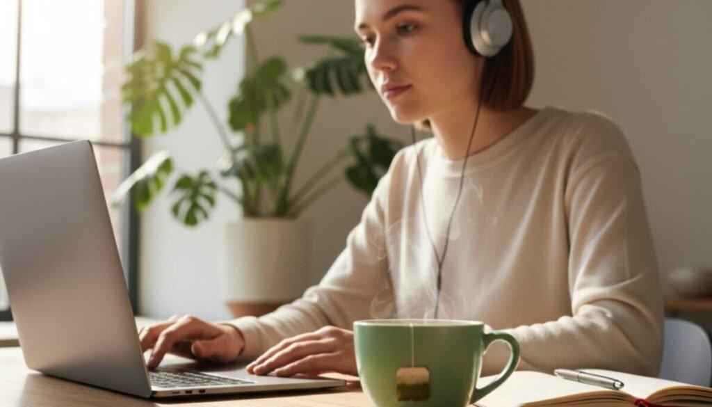 The combination of caffeine and L-theanine in green tea has a measurable effect on cognitive performance.
