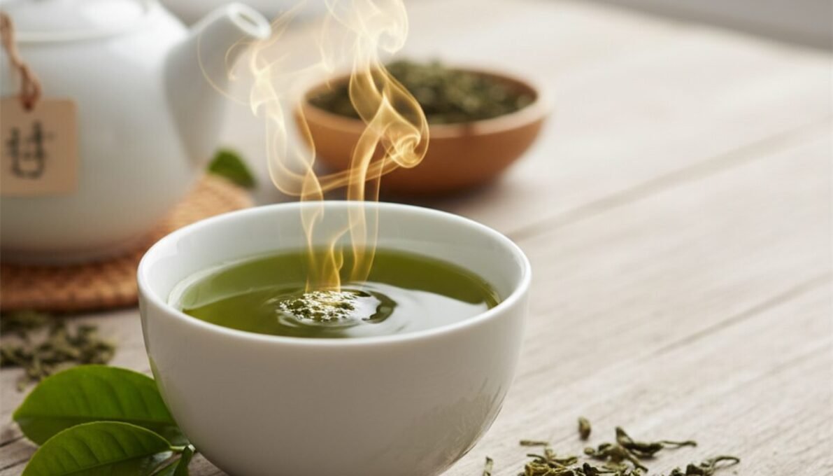 Green tea benefits include improved heart health, sharper mental focus, and support for metabolism, largely due to its high concentration of catechins like EGCG. Unlike black tea, green tea leaves are minimally processed, preserving more antioxidants.
