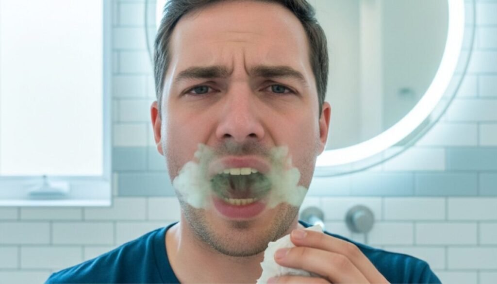 This is the #1 cause of bad breath. When you skip brushing or flossing, food particles and plaque accumulate on your teeth and gums.