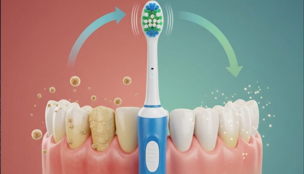 electric toothbrushes remove up to 21% more plaque