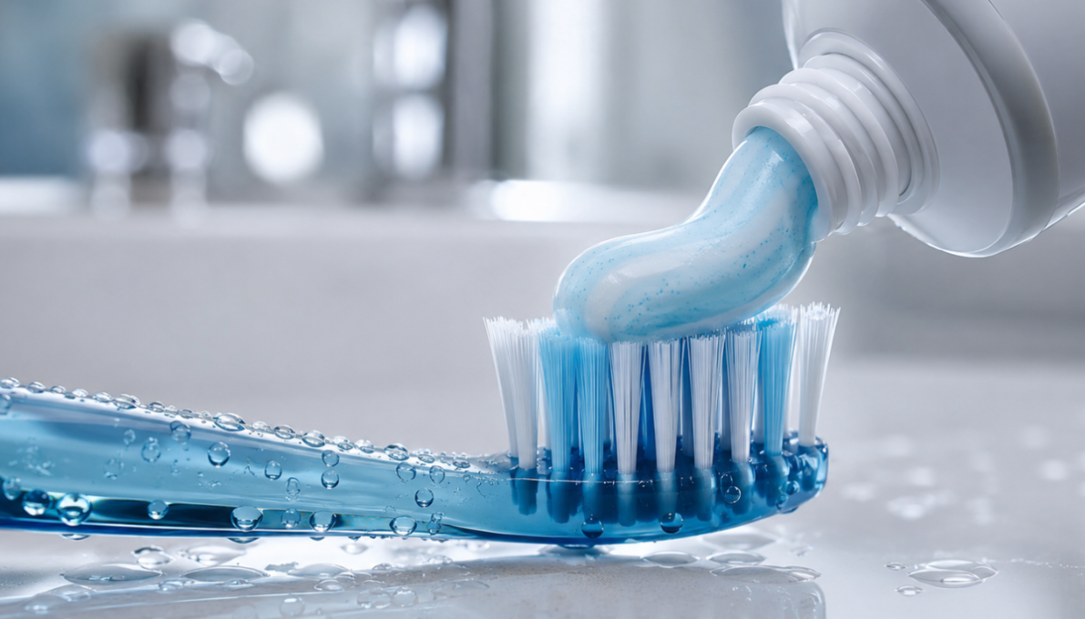 Fluoride in toothpaste is a mineral compound added to strengthen tooth enamel and prevent cavities by promoting remineralization and disrupting the acid production of decay-causing bacteria.