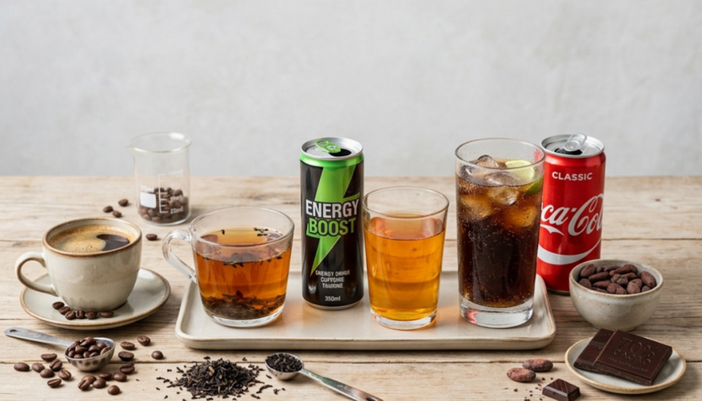 Caffeine content varies significantly depending on the source, which makes it easy to underestimate total daily intake.