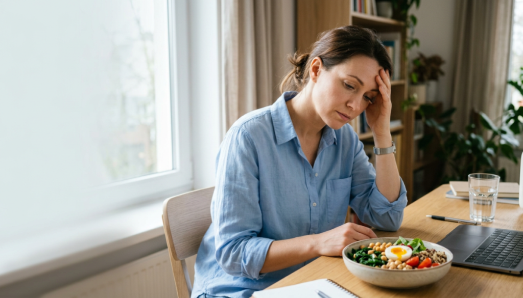 Symptoms depend on how low hemoglobin becomes, how quickly the deficiency develops, and a person’s general health. Gradual iron deficiency may cause subtle changes that are easy to overlook.