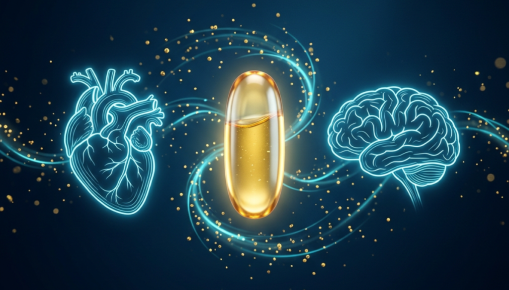 The cardiovascular benefits of omega-3s are among the most researched effects in nutritional science.