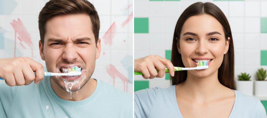 Brushing-Mistakes