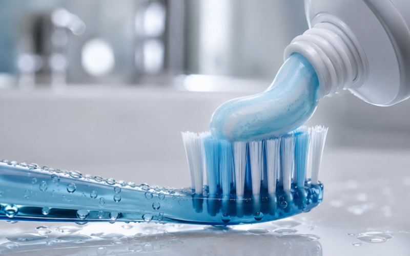 Fluoride in toothpaste is a mineral compound added to strengthen tooth enamel and prevent cavities by promoting remineralization and disrupting the acid production of decay-causing bacteria.