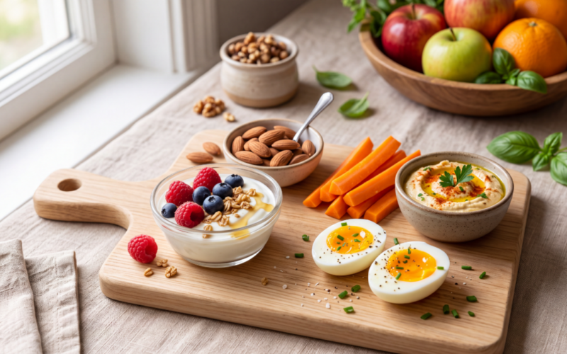 Discover 20 healthy snack ideas under 200 calories, from protein-packed picks to fruit and veggie combos, plus a quick comparison table and prep tips.