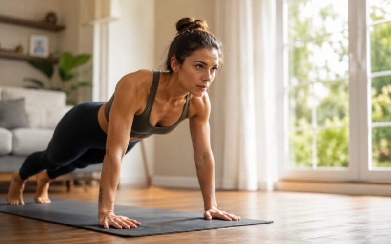 Home workout routines without equipment rely on bodyweight exercises like squats, push-ups, lunges, and planks to build strength, endurance, and mobility using only your body's own resistance.