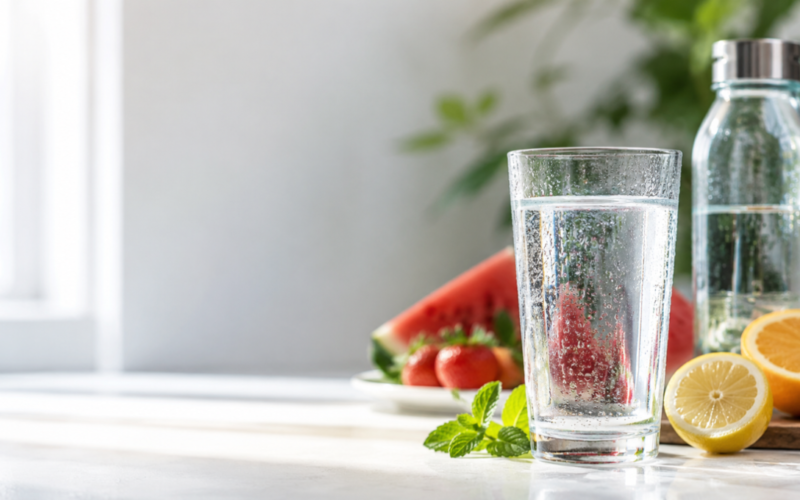 Hydration importance refers to maintaining enough body water for normal temperature control, circulation, digestion, physical performance, and brain function.