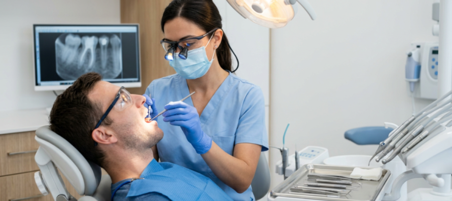 Root canal treatment is a dental procedure that removes infected or inflamed pulp tissue from inside a tooth to eliminate pain and prevent extraction.