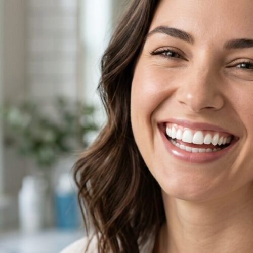 Teeth whitening at home works by using peroxide-based gels, strips, or trays to break down surface stains on enamel, typically producing a visible difference within one to three weeks of consistent use.